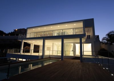 Elviria terrace at night - Lunde & Nieto