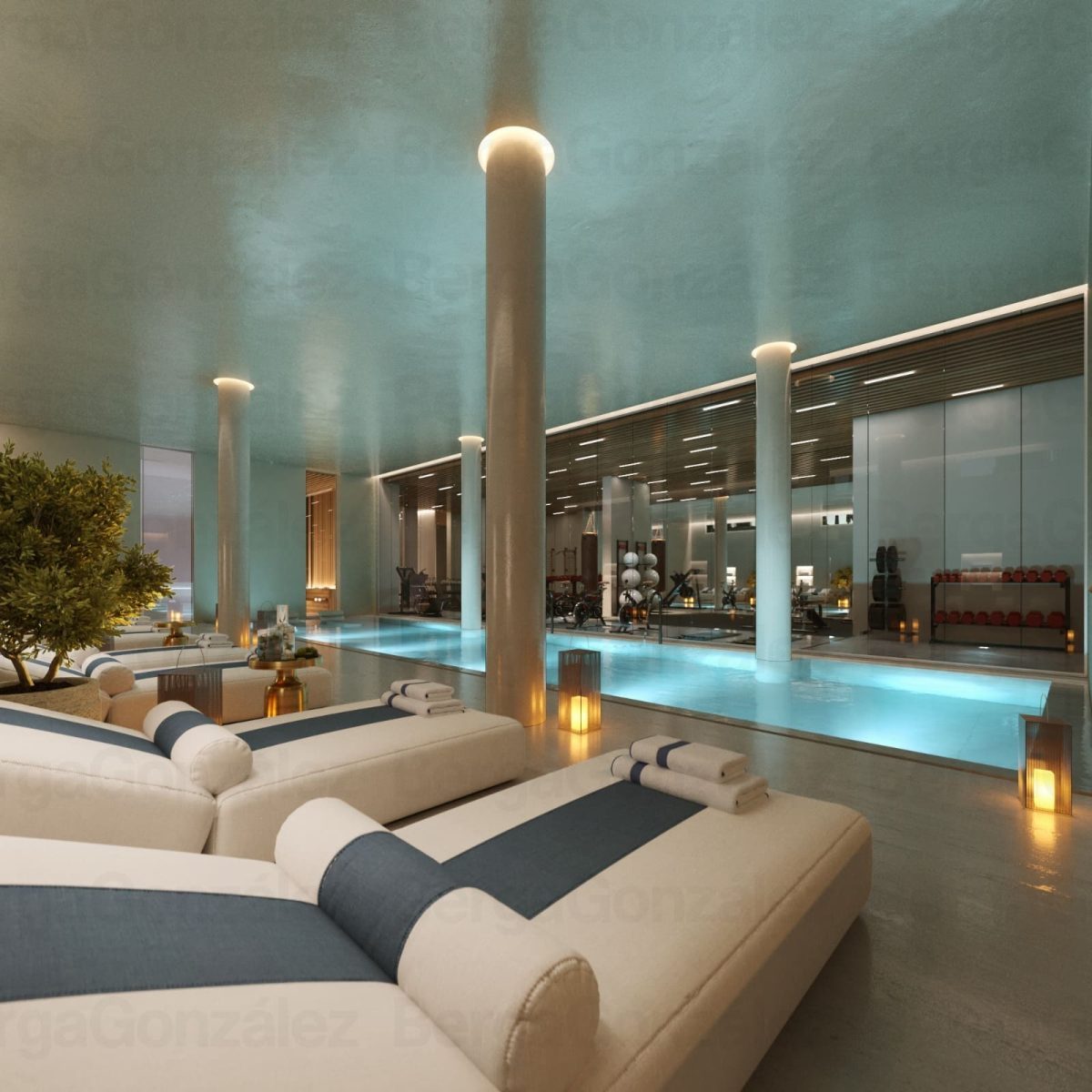 12. INDOOR POOL AND GYM